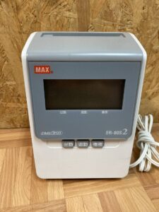 MAX ER-80S2 タイムレコーダー